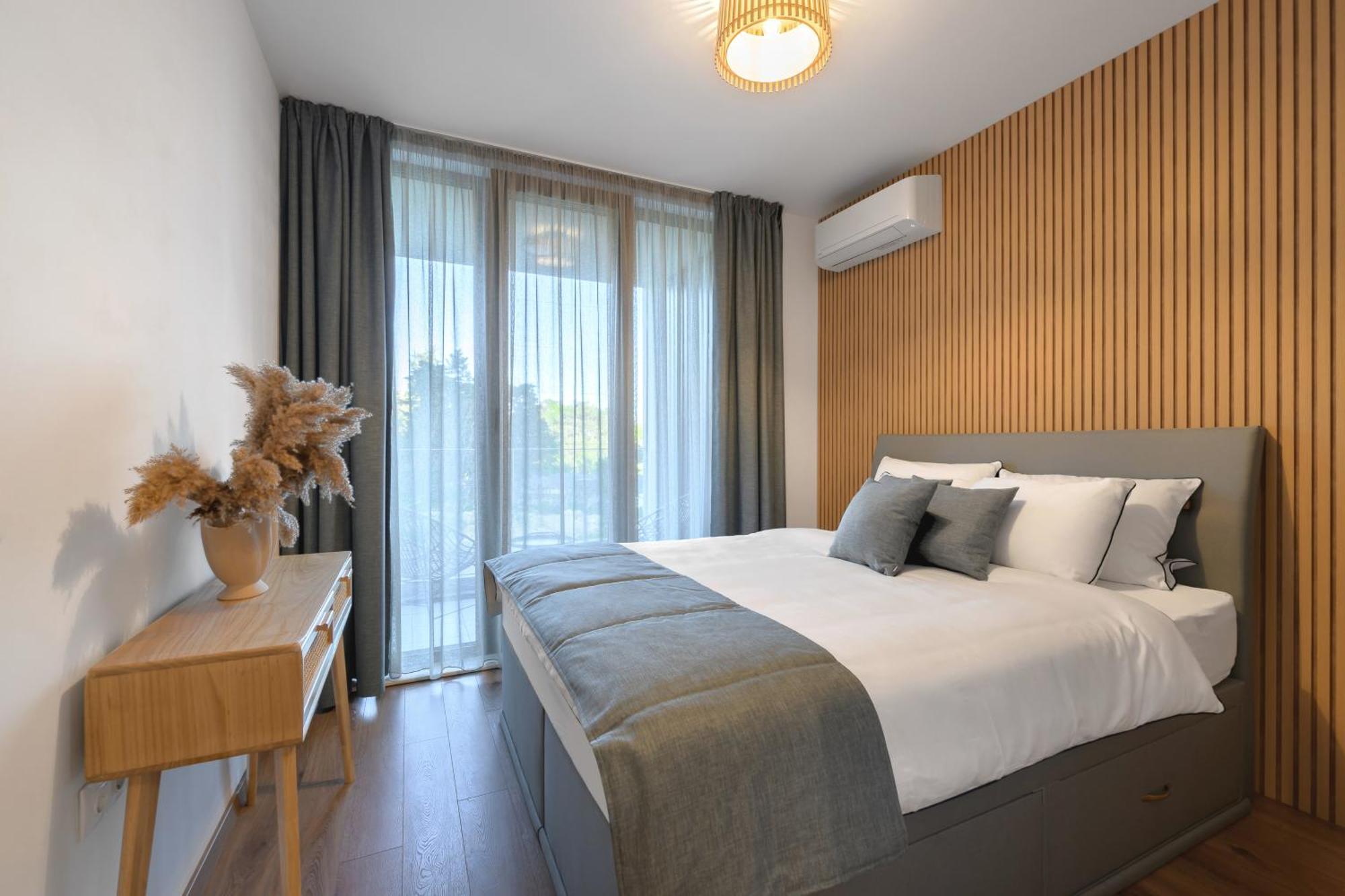 Boho Sea View One-Bedroom Pool & Spa Apartment Sf. Constantin și Elena Exterior foto