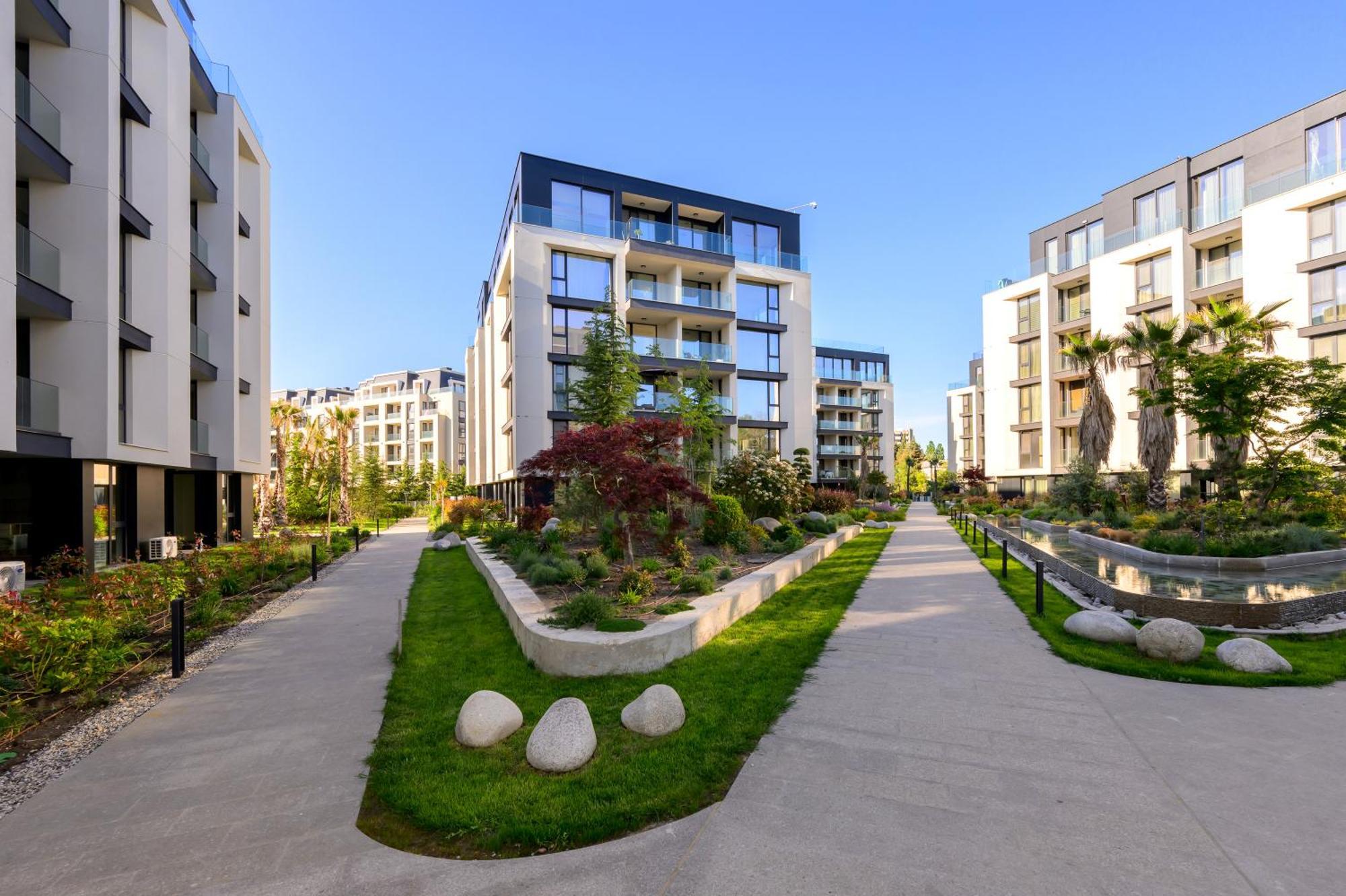 Boho Sea View One-Bedroom Pool & Spa Apartment Sf. Constantin și Elena Exterior foto
